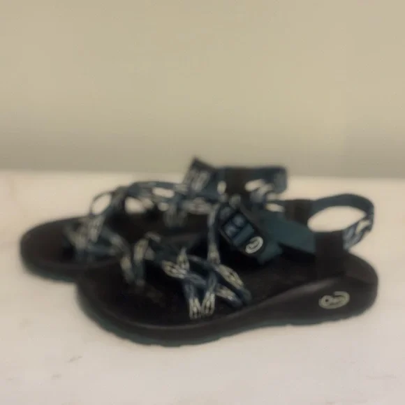 Chaco Women's Black and Gray Sandals 8 - Picture 5 of 11